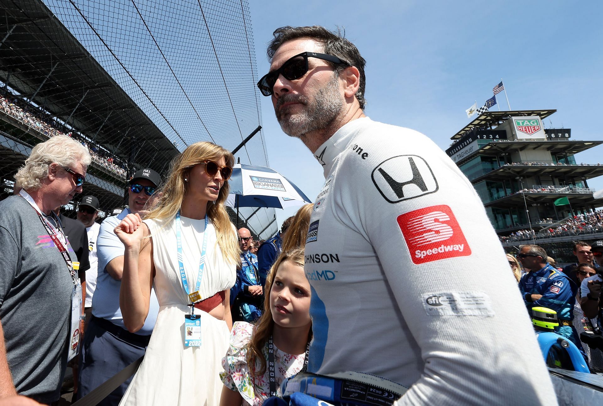 Jimmie Johnson at the 106th Running Of The Indianapolis 500 - Source: Getty